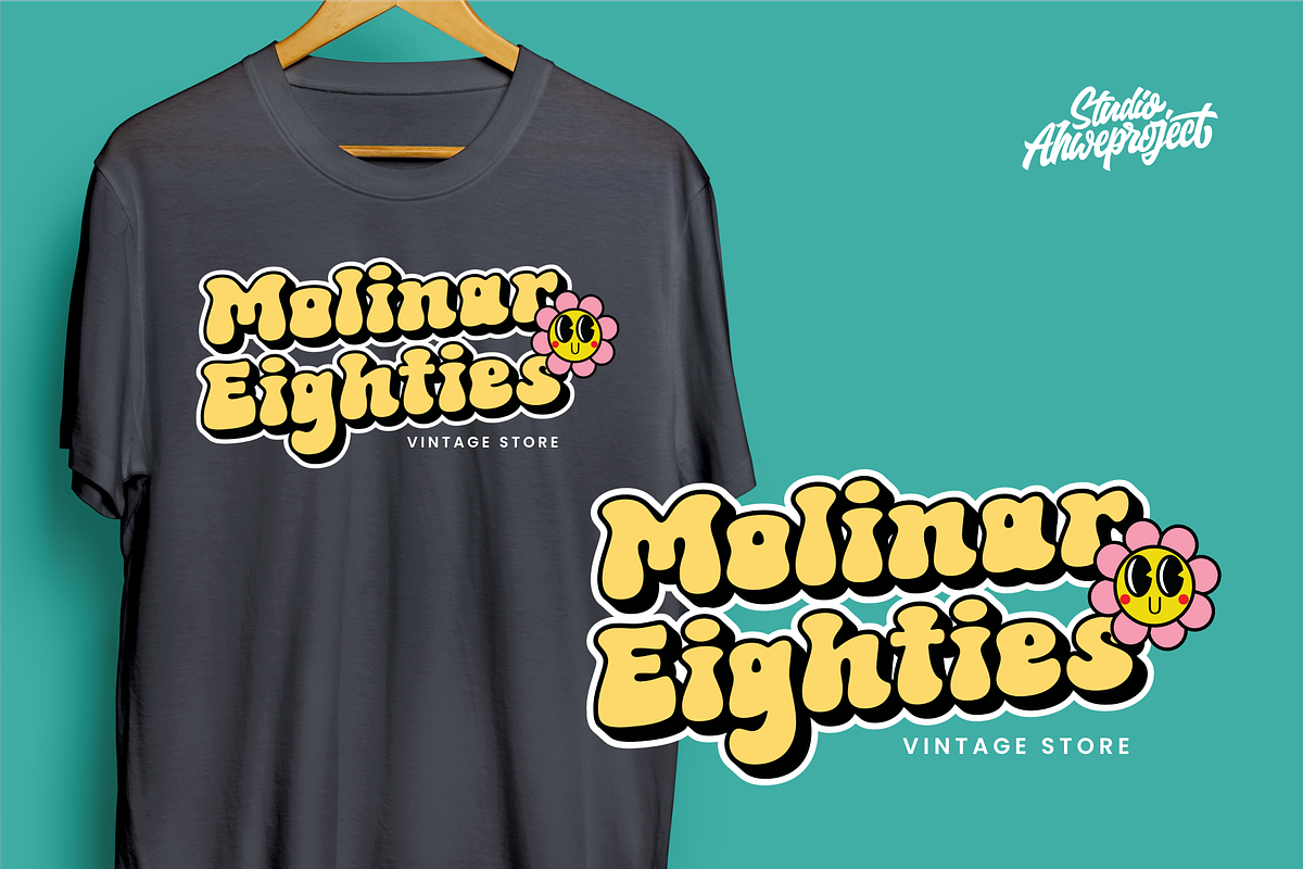 The Retro Eighties, a Serif Font by ahweproject (Photo 7 of 18)