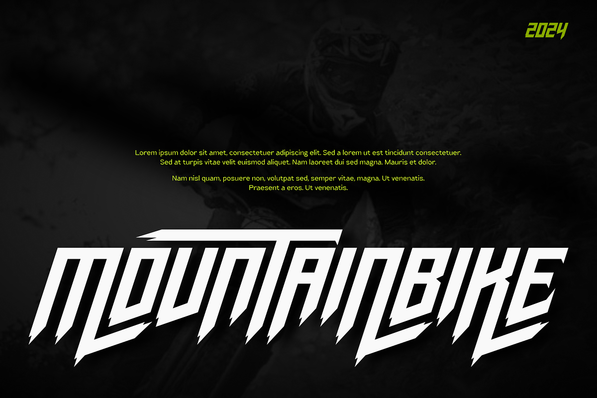 Nighstema Sports display font, a Font by Yktypstd (Photo 4 of 12)