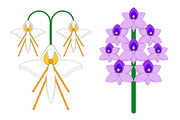 REASSEMBLED FLORA, a Decorative Illustration by HaiHoa (Thumbnail 3 of 7)