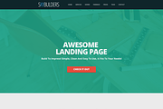 SkyBuilders One Page PSD Template, an UI Kit Template by SketoNeto (Thumbnail 2 of 3)