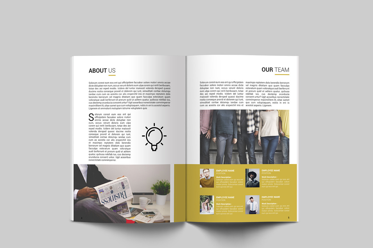 Corporate Brochure, a Brochure Template by BoriesBechker (Photo 4 of 9)