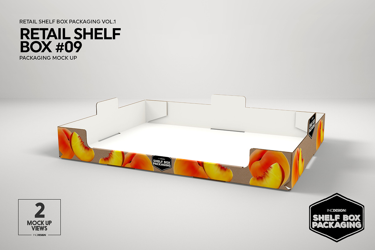 Retail Shelf Box 09 Packaging Mockup, a Packaging Mockup by INCDesign (Photo 4 of 5)