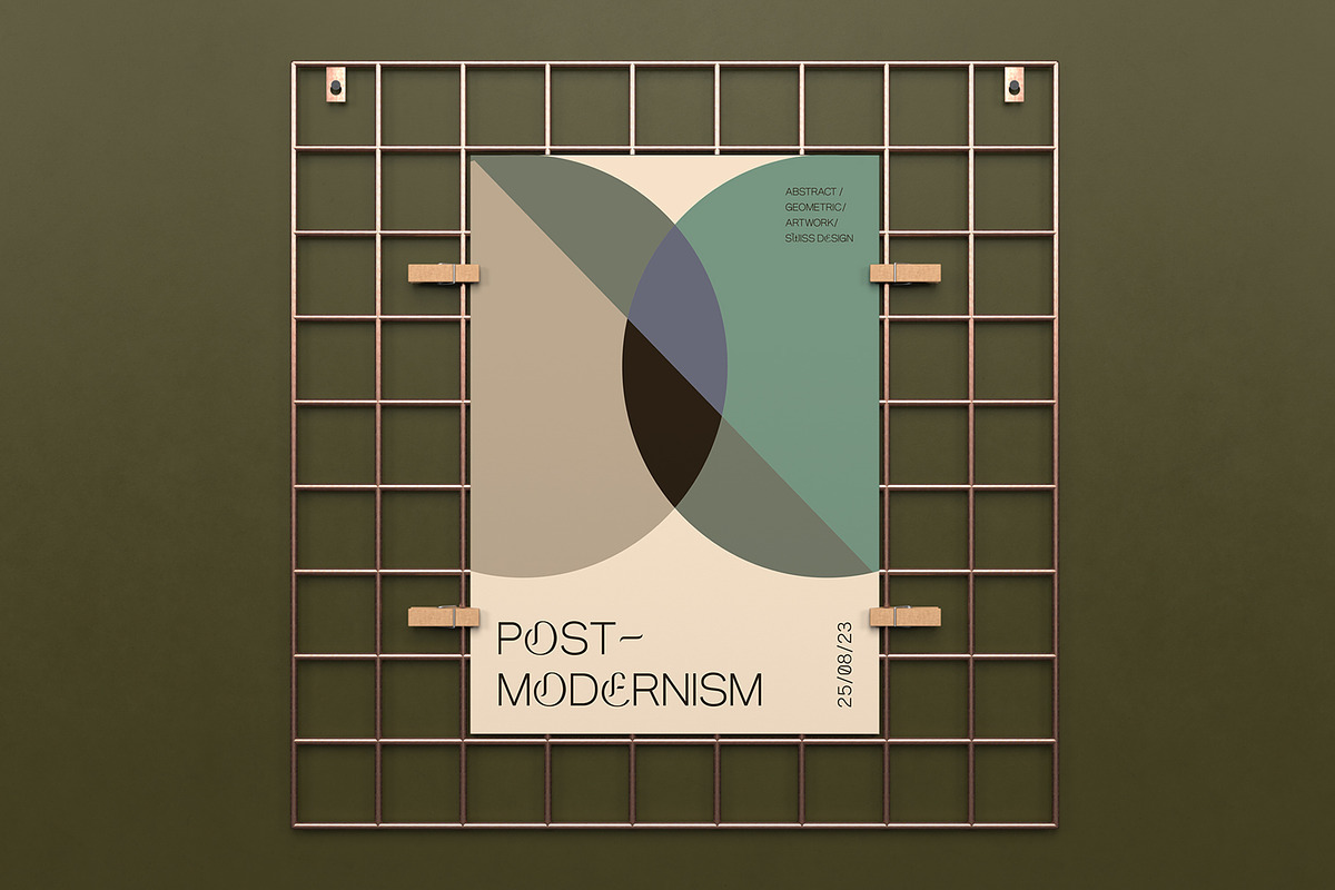 POSTMODERN - 32 GEOMETRIC POSTERS, a Pattern Graphic by craftlove (Photo 7 of 7)