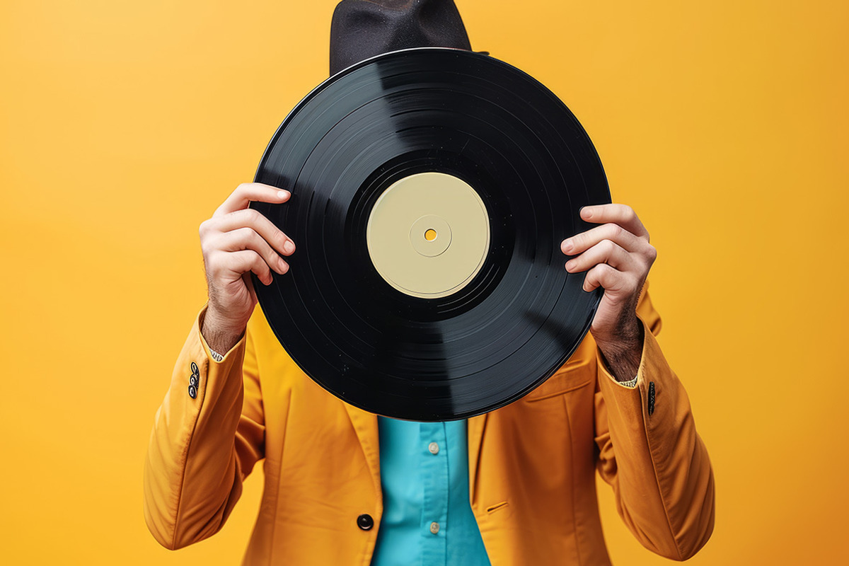 Vinyl records. Collection, an Object Illustration by Handmadefont (Photo 3 of 14)
