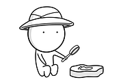 Icons about archeology and excavatio, an Icon by JK comics (Thumbnail 4 of 5)