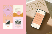 Sunset Series: Instagram Post Temp, a Social Media Template by Brighten Made (Thumbnail 6 of 6)