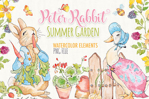 Peter Rabbit - Summer Garden