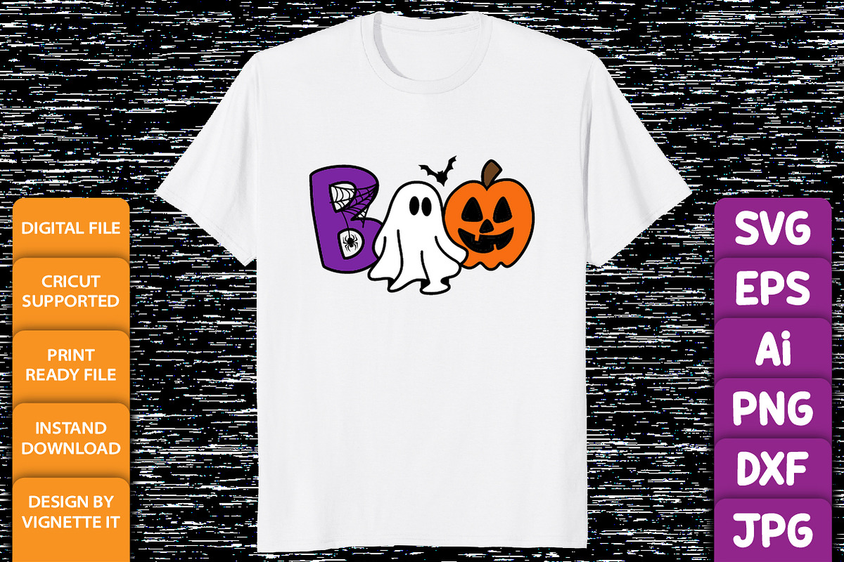 Halloween Boo Scary ghost boo witch, an Animal Illustration by Vignette.IT (Photo 3 of 3)