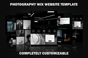 WIX Photography Website Template