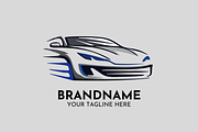 Logo Car Automotive Racing, a Branding & Logo Template by Megafox Studio (Thumbnail 2 of 2)