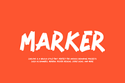 Choltak - Paint Brush Font, a Sans Serif Font by Iqsiart Studio (Thumbnail 2 of 8)