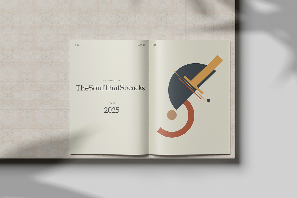 Mockup Book catalogue, a Branding & Logo Template by Minimalist Logos (Photo 3 of 7)