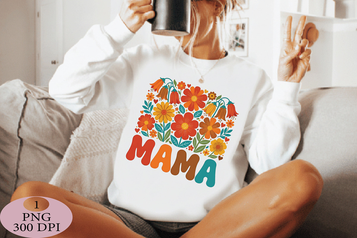 Floral Mama Coquette PNG, an Illustration by Daily.Designs (Photo 4 of 5)