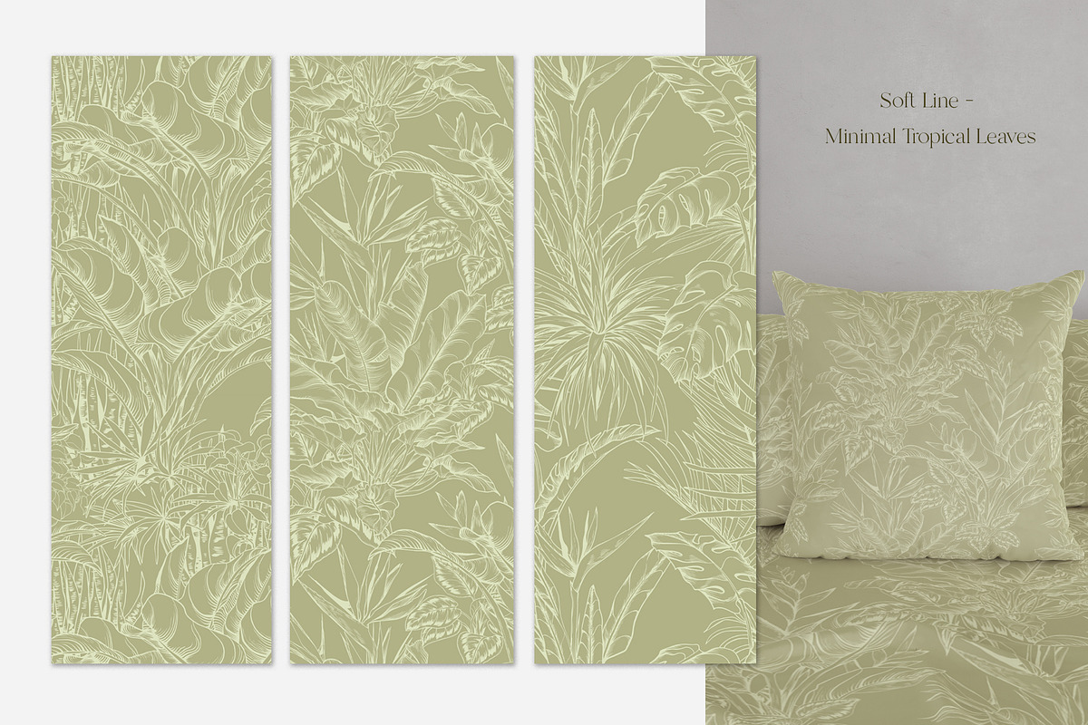 Green Tropical Patterns, a Pattern Graphic by Jeanna Draw (Photo 7 of 13)