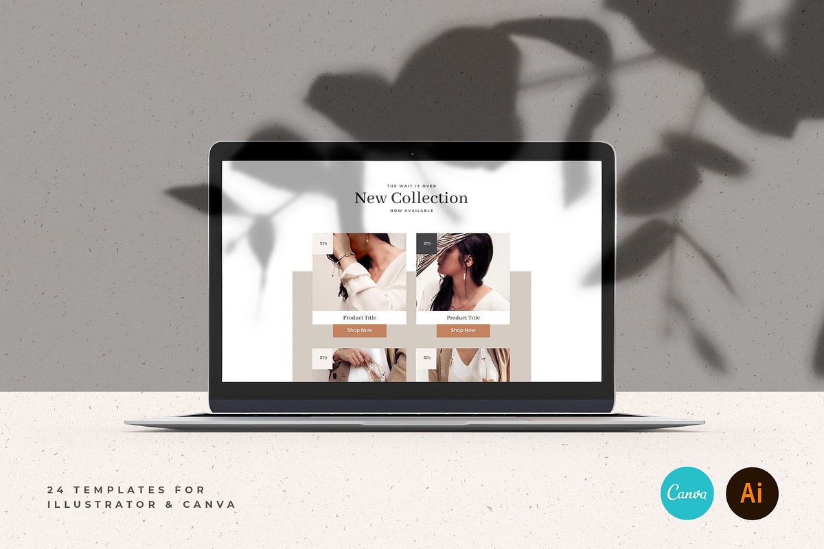 24 CANVA Newsletter Templates, a Marketing Template by AndrewPixel (Photo 2 of 9)