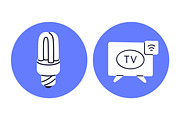 House technology. Smart home icons, a Technology Illustration by Good Studio (Thumbnail 5 of 5)