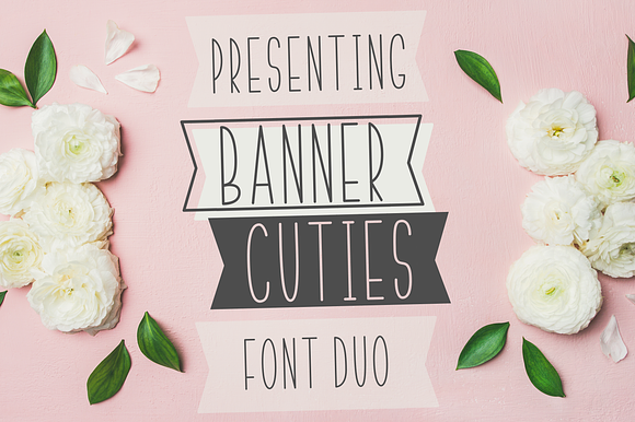 BANNER CUTIES - Font Duo preview 7