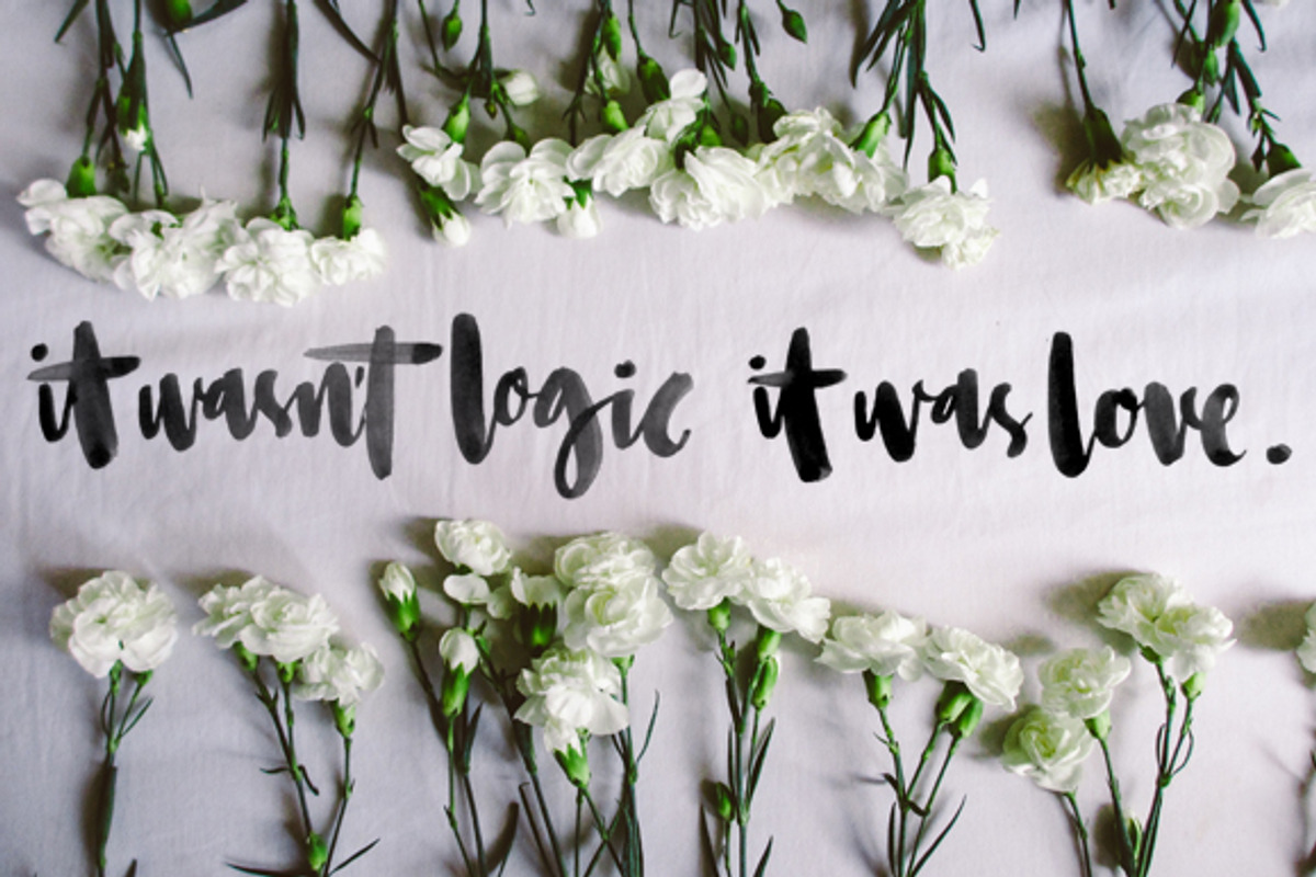 Hand Lettering Calligraphy, an Illustration by hellopop design (Photo 3 of 3)
