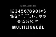 Broonick - Minimal Sans Serif, a Sans Serif Font by Imoodev (Thumbnail 6 of 6)