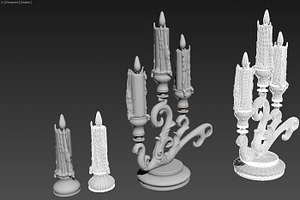 Halloween 3d Assets Pack