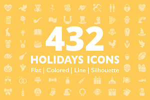 432 Holidays Icons