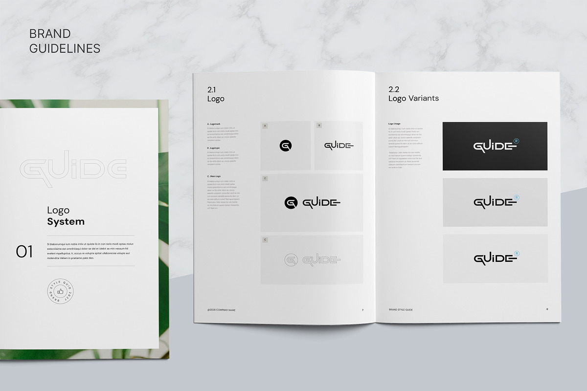 Brand Manual | CANVA, a Brochure Template by KreateTribe (Photo 4 of 15)