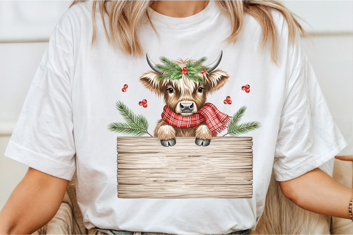 Western Christmas Png, Country Chri, an Illustration by DreamCafeArt (Photo 3 of 7)