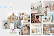 30x Nursery Frame Mockups Set, a Mockup by First Impression Mockups (Thumbnail 7 of 9)