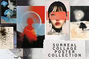Surreal Collage Poster Collection, an Object Graphic by Natali Batu (Thumbnail 1 of 11)