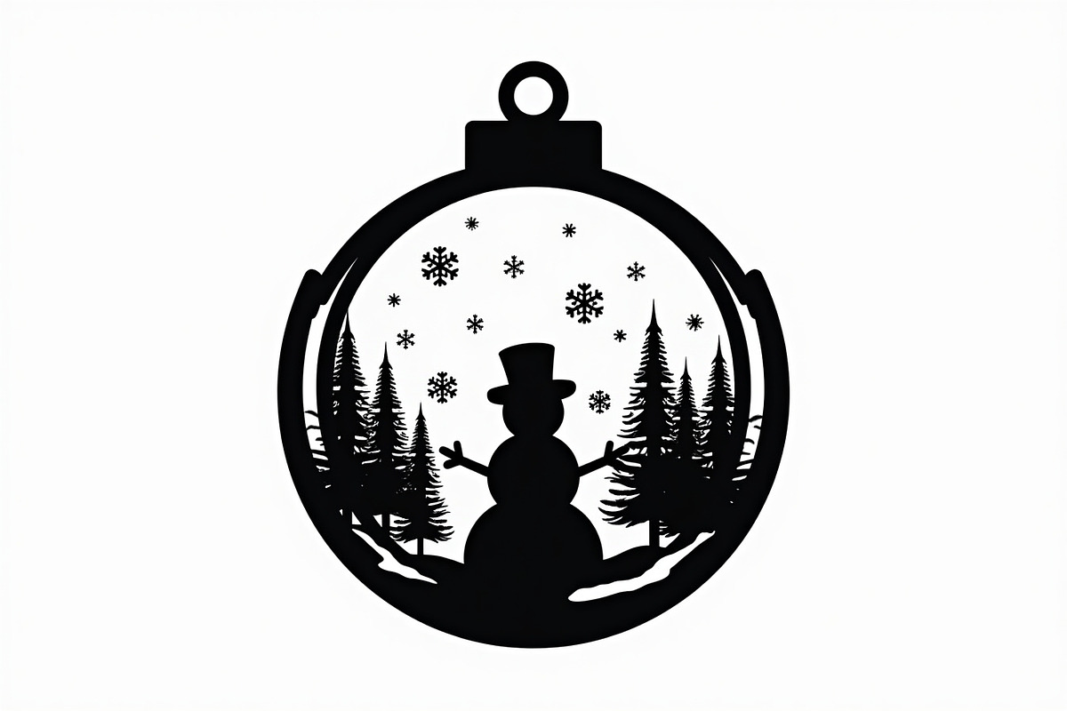 15 Christmas Laser Cut Ornament Bund, a Graphic by hafijul (Photo 10 of 13)