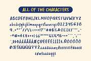 CS Railway Stamp, a Handwritten Font by Craft Supply Co. (Thumbnail 8 of 8)