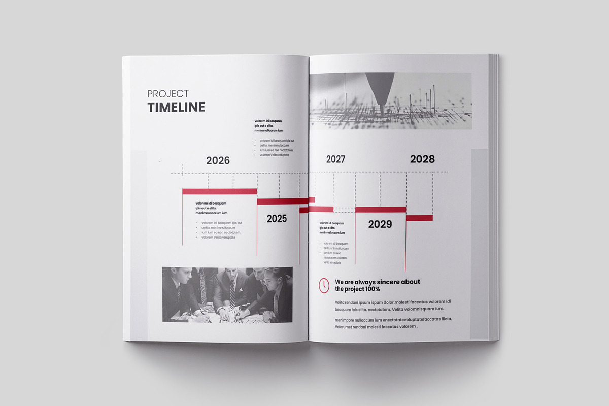 Business Proposal Template, Brochure, a Brochure Template by Niofix (Photo 4 of 6)
