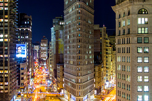 Flatiron Building in the Night