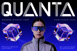 Quanta – Modern Display Font, a Handwritten Font by overlaytemplates