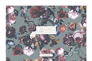 Nord, Classic dutch floral patterns!, a Pattern Graphic by TSTUDIO (Thumbnail 3 of 13)