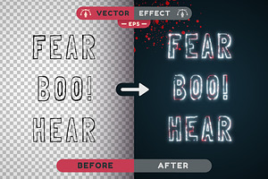 Horror Movie - Editable Text Effect