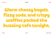 Cheeser – Stylistic Display Font, a Sans Serif Font by Casloop Studio (Thumbnail 3 of 10)