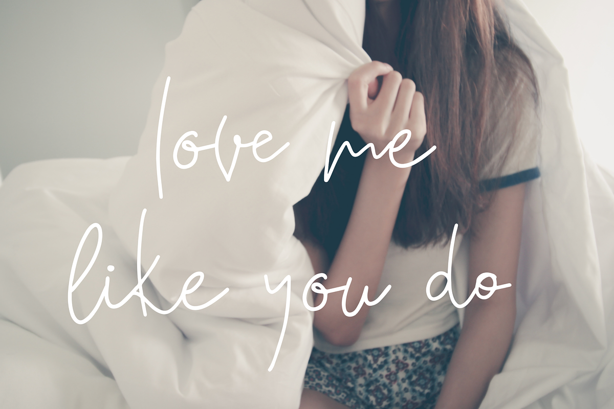 Moraine | A Handwritten Script Set, a Script Font by Wooly Pronto (Photo 3 of 7)