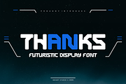Magkros - Futuristic Font, a Sans Serif Font by Iqsiart Studio (Thumbnail 7 of 7)