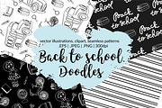 BACK TO SCHOOL DOODLES, a Decorative Illustration by FARAWAYKINGDOM (Thumbnail 1 of 5)