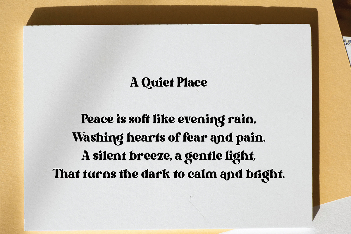 Kandess | Stylish Serif Font Trio, a Serif Font by Artdez (Photo 2 of 5)