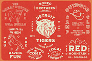Bronco Font Collection + Extras, a Serif Font by Misha Sova (Thumbnail 2 of 10)