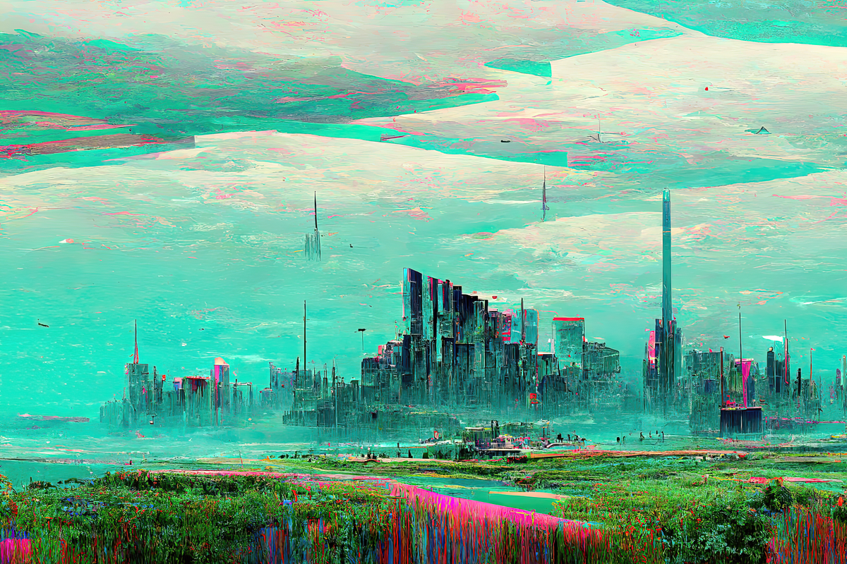 Glitch City Landscapes, an Illustration by OneOrEight (Photo 18 of 20)