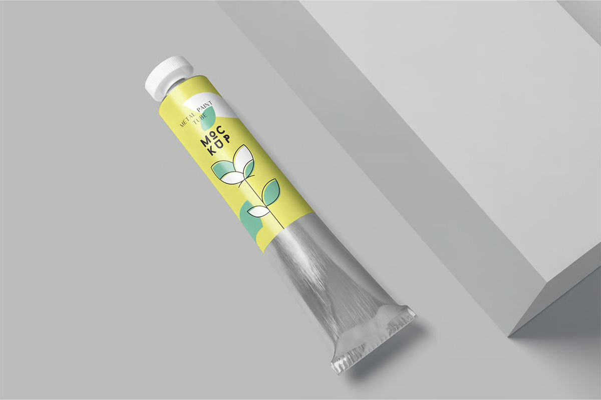 Paint Tube Mockups, a Product Mockup by megostudi0 (Photo 4 of 7)