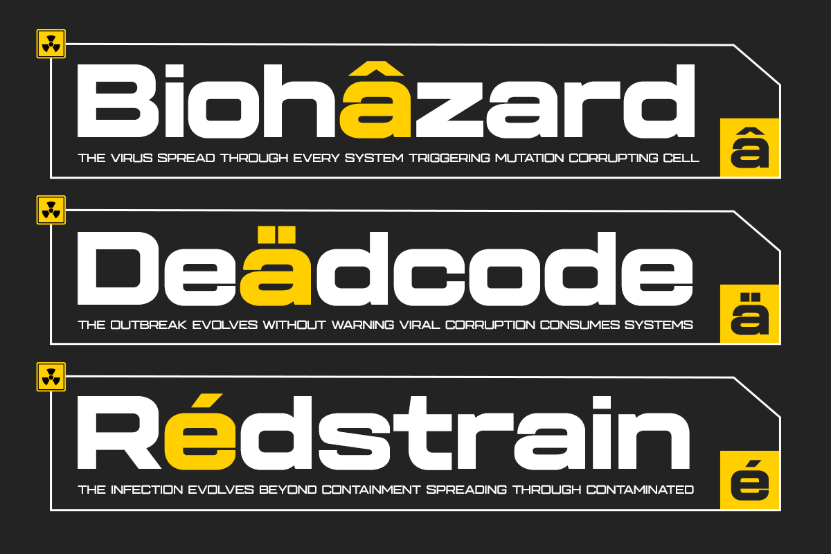 GC Oscorp – Modern Extended Sans, a Sans Serif Font by Glyphonic (Photo 9 of 15)