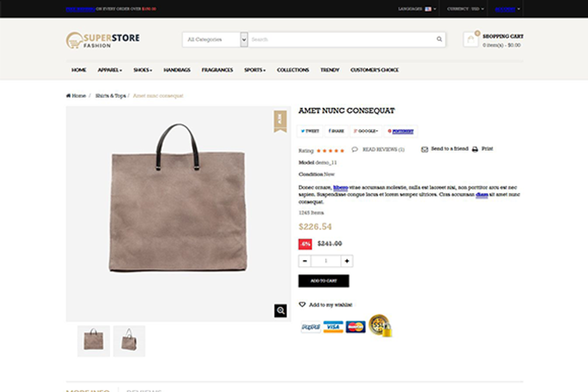 Leo Super Store Prestashop Theme, a Templates & Theme by LeoTheme (Photo 3 of 5)