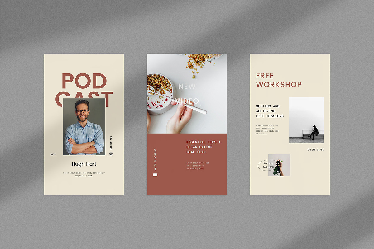 Influencer Instagram Pack | PS CANVA, a Social Media Template by Visuel Colonie® (Photo 13 of 18)
