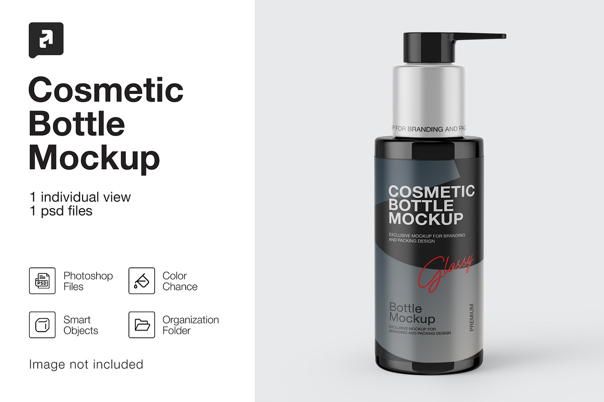 Cosmetic bottle mockup, a Packaging Mockup by _Adroit_