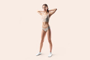 9 Mockups Woman Underwear. Top and P, a Product Mockup by PSD Market (Thumbnail 8 of 15)