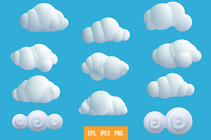 Clouds, an Object Graphic by CGterminal